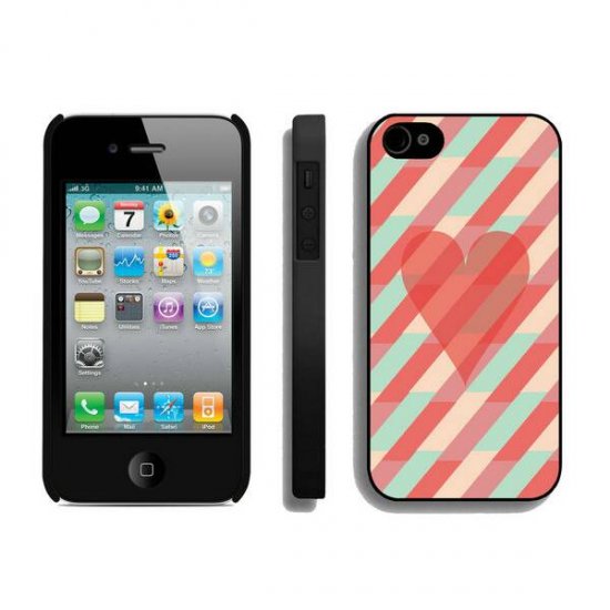 Valentine Colorful Love iPhone 4 4S Cases BTO | Women